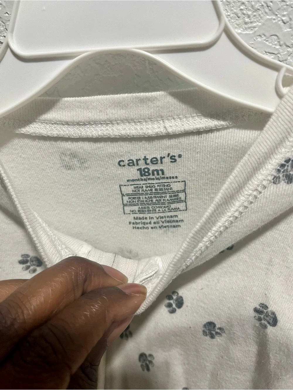 Carters light blue